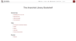 Desktop Screenshot of bookshelf.theanarchistlibrary.org